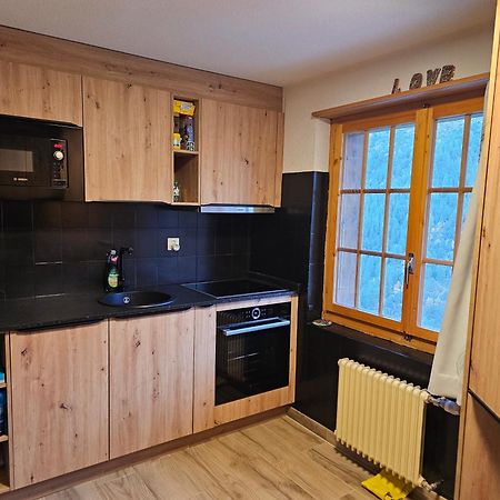 Le Panorama - Appartement à Arolla face aux montagnes à 150m des pistes Evolène Exterior foto