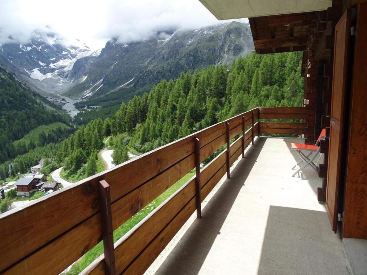 Le Panorama - Appartement à Arolla face aux montagnes à 150m des pistes Evolène Exterior foto