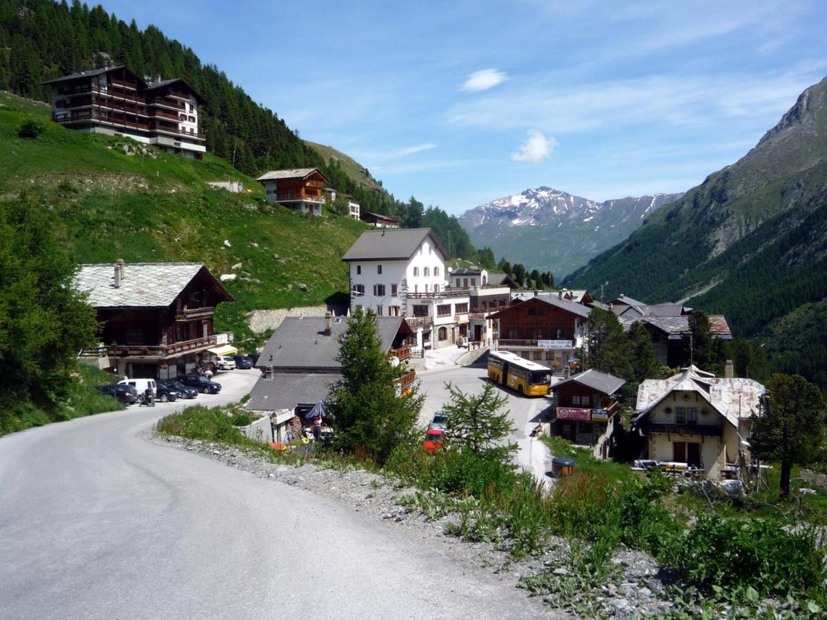 Le Panorama - Appartement à Arolla face aux montagnes à 150m des pistes Evolène Exterior foto