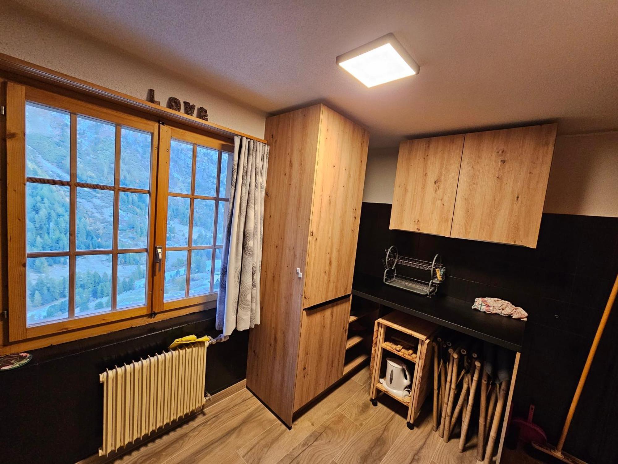 Le Panorama - Appartement à Arolla face aux montagnes à 150m des pistes Evolène Exterior foto